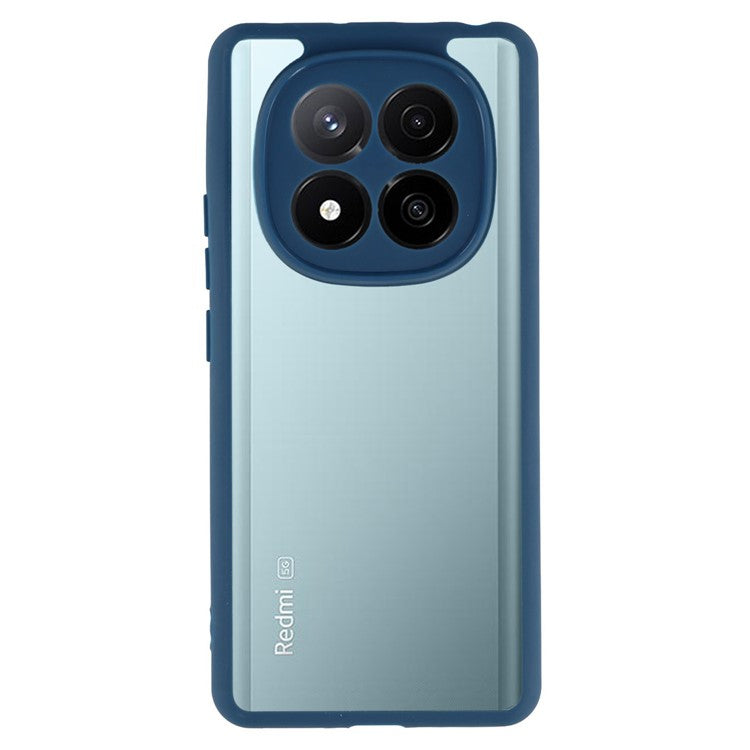 For Xiaomi Redmi Note 14 Pro+ 5G Phone Case TPU + Acrylic Clear Back Cover - Sapphire