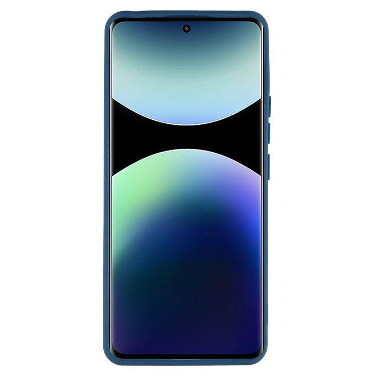 For Xiaomi Redmi Note 14 Pro+ 5G Phone Case TPU + Acrylic Clear Back Cover - Sapphire