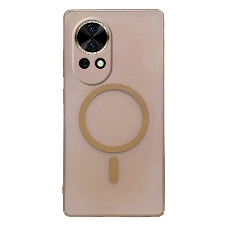 For Huawei nova 13 5G Case Compatible with MagSafe Precise Cutouts Matte PC Phone Cover - Desert Gold