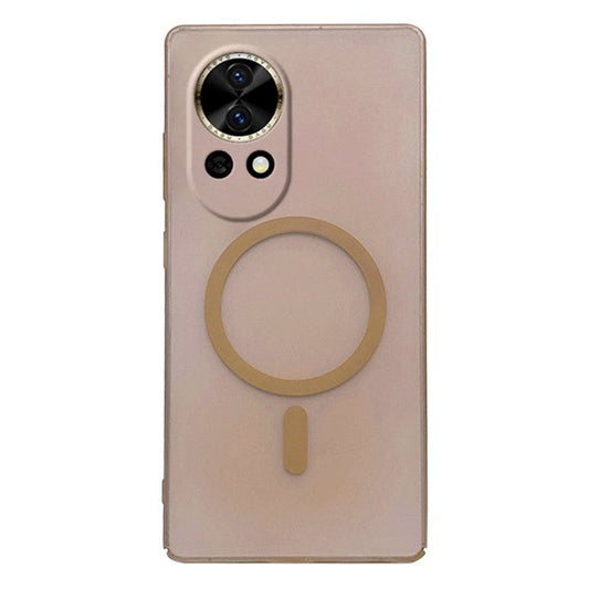 For Huawei nova 13 5G Case Compatible with MagSafe Precise Cutouts Matte PC Phone Cover - Desert Gold