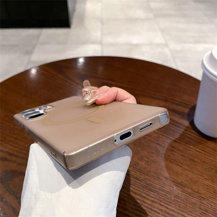 For Huawei nova 13 5G Case Compatible with MagSafe Precise Cutouts Matte PC Phone Cover - Desert Gold
