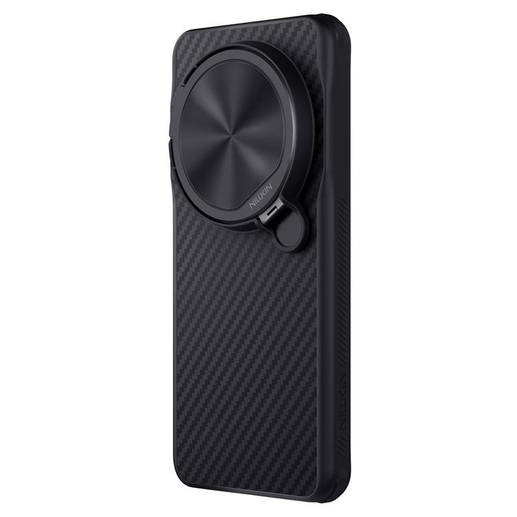 NILLKIN For Xiaomi 15 Ultra Case Compatible with MagSafe TPU + Aramid Fiber Lens Cover Kickstand Phone Cover