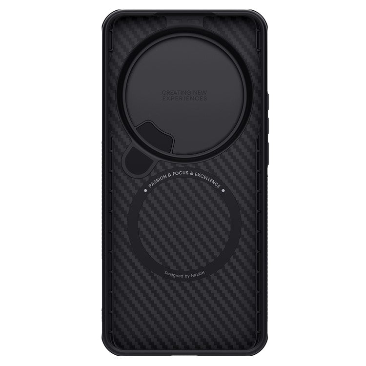 NILLKIN For Xiaomi 15 Ultra Case Compatible with MagSafe TPU + Aramid Fiber Lens Cover Kickstand Phone Cover