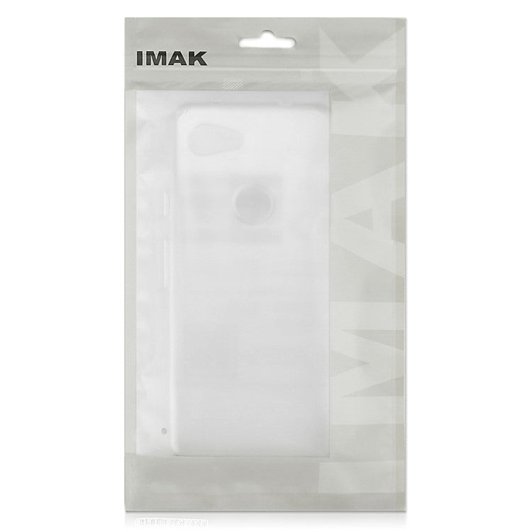 IMAK UX-5 Series for Motorola Moto X40 5G / Edge 40 Pro 5G Anti-drop Soft TPU Phone Case Crystal Clear Scratch-resistant Cell Phone Cover - Transparent
