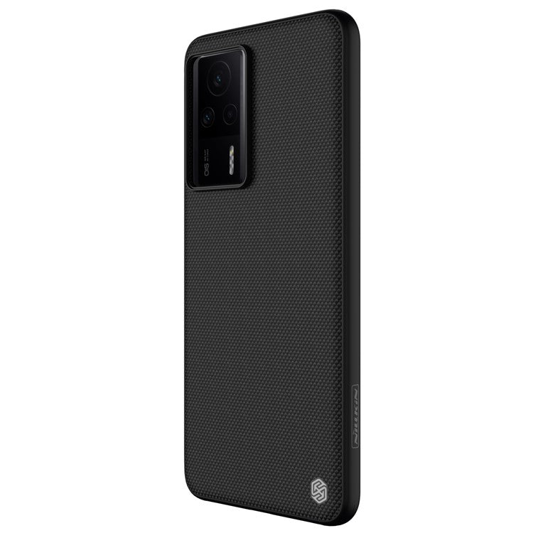 NILLKIN For Xiaomi Redmi K60E 5G Nylon Fiber Texture Phone Case PC+TPU Anti-drop Phone Cover