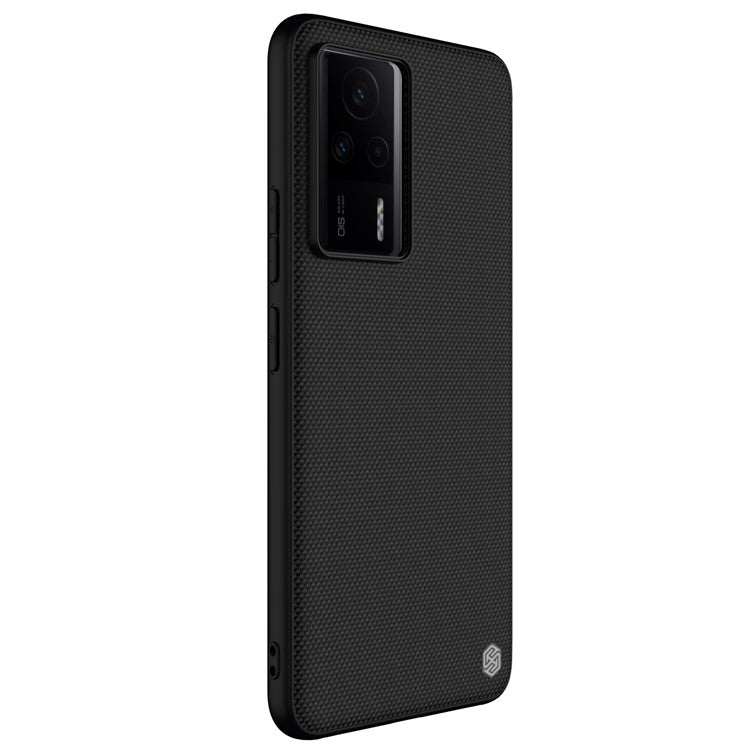 NILLKIN For Xiaomi Redmi K60E 5G Nylon Fiber Texture Phone Case PC+TPU Anti-drop Phone Cover