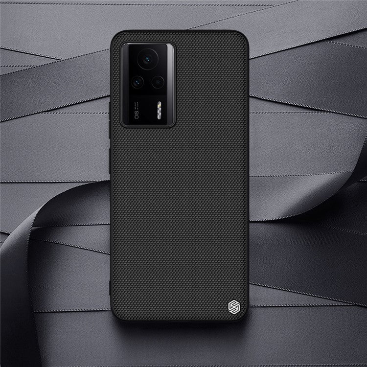 NILLKIN For Xiaomi Redmi K60E 5G Nylon Fiber Texture Phone Case PC+TPU Anti-drop Phone Cover