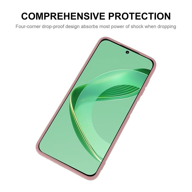 ENKAY HAT PRINCE For Huawei nova 11 / nova 12s 4G / nova 12 Lite 4G Liquid Silicone Phone Case - Black