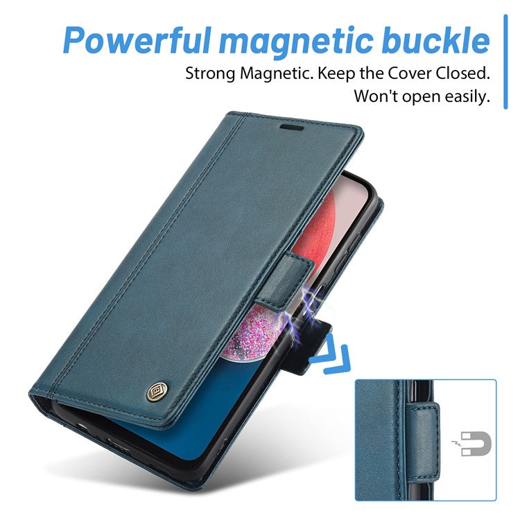 LC.IMEEKE Phone Case for Samsung Galaxy A13 4G / 5G / A04 4G / A04s 4G , PU Leather Stand Wallet  Cover - Green