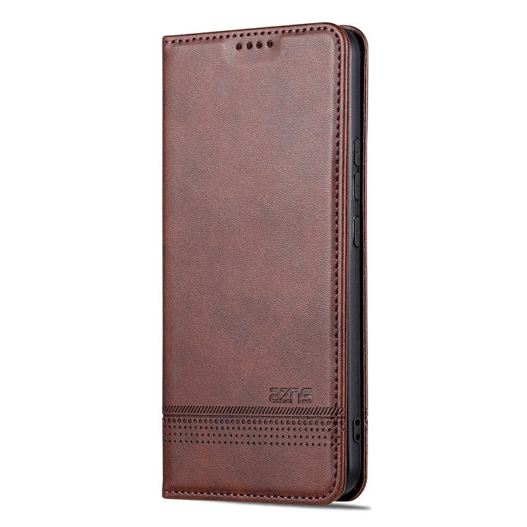 AZNS For Xiaomi 13T / 13T Pro / Redmi K60 Ultra Case Wallet Mobile Phone Cover - Coffee