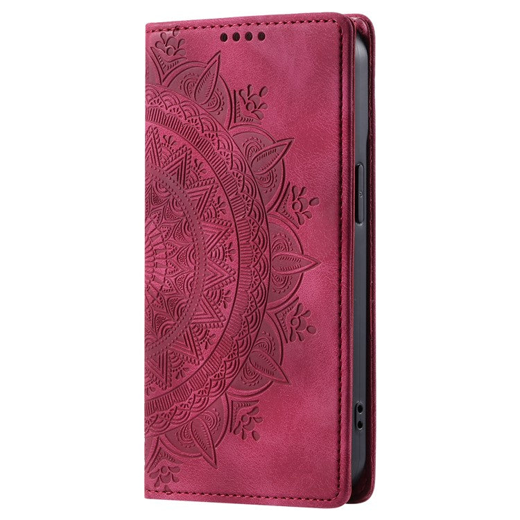 For Samsung Galaxy A53 5G Case Magnetic Auto Closing Leather Stand Cover - Rose