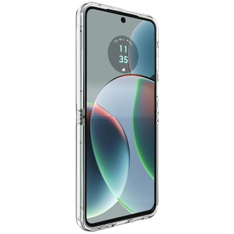 IMAK UX-6 Series for Motorola Razr 40 5G TPU Case Airbags Transparent Phone Cover