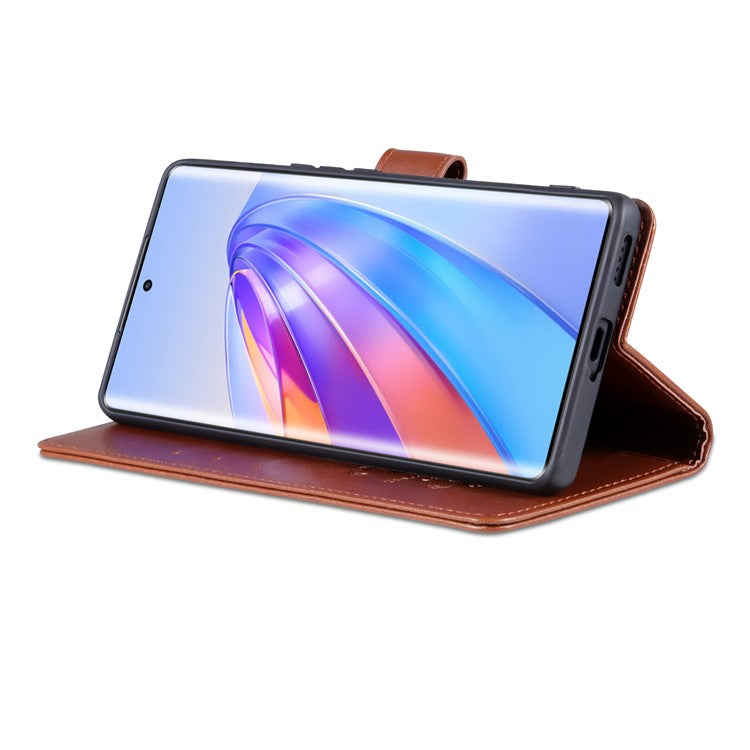 AZNS For Huawei nova 11 SE / nova 12 SE 4G Case PU Leather Magnetic Wallet Phone Shell - Brown