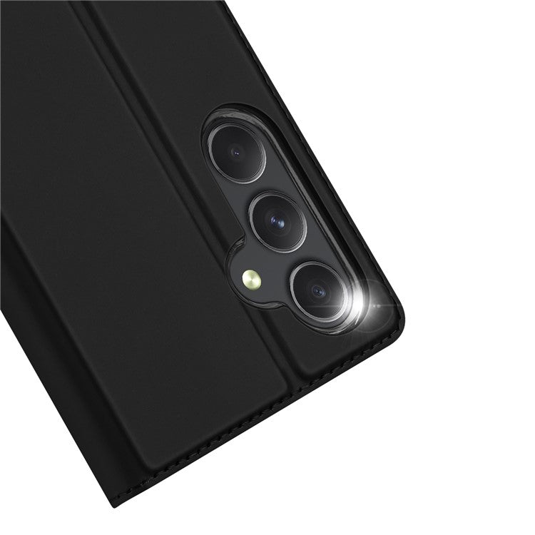 DUX DUCIS Skin Pro Series For Samsung Galaxy A35 5G Case Card Slot Leather Phone Shell - Black