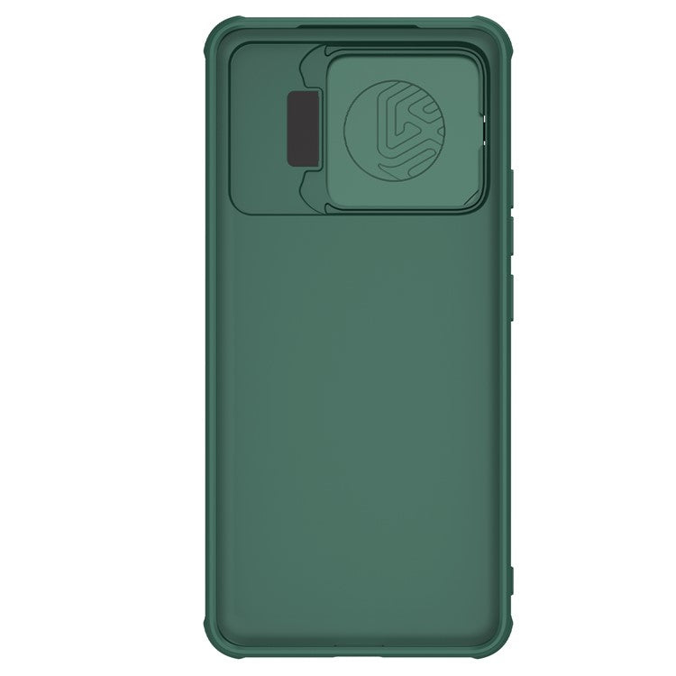 NILLKIN Camshield Prop Series for Xiaomi Poco F6 Pro 5G / Redmi K70 5G / K70 Pro 5G PC+TPU Phone Case Kickstand Phone Cover - Green