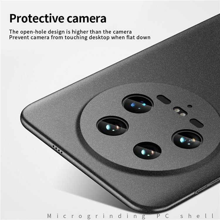 MOFI Shield Matte Series for Xiaomi 14 Ultra Case Scratch-proof PC Phone Cover - Black
