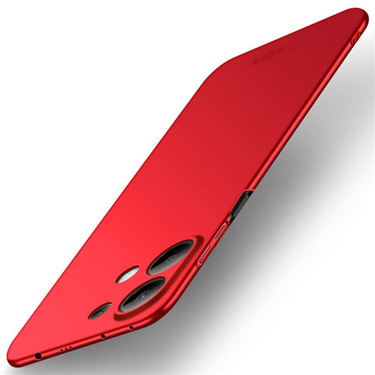 MOFI JK PC Series-1 Shield For Xiaomi Redmi Note 13 4G Case Ultra Slim Hard PC Phone Cover - Red