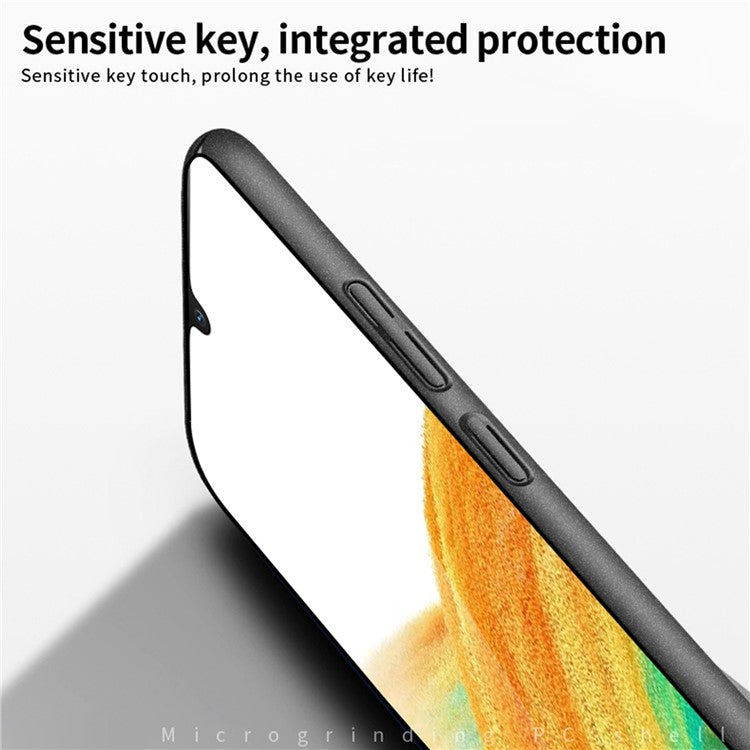 MOFI Shield Matte Series for Samsung Galaxy A35 5G Case Hard PC Drop Protection Phone Cover - Grey