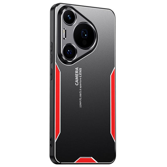For Huawei Pura 70 Pro / 70 Pro+ Wholesale Phone Cases Aluminum Alloy+PC+TPU Back Cover - Red