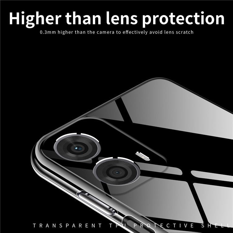 MOFI For Motorola Moto G24 4G / G04 4G Case Slim Fit Shockproof Flexible TPU Phone Cover