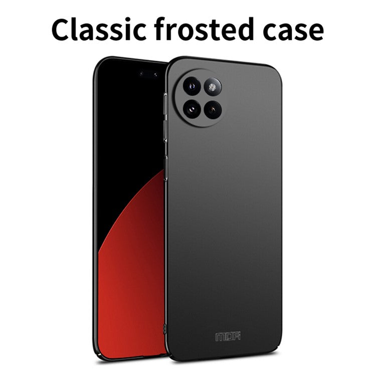 MOFI JK PC Series-1 Shield For Xiaomi Civi 4 Pro 5G / 14 Civi 5G Case Anti-Scratch Hard PC Phone Cover - Black