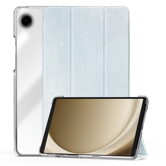 DUX DUCIS Unid Series For Samsung Galaxy Tab A9 Case Stand PC+Leather Clear Tablet Cover - Baby Blue