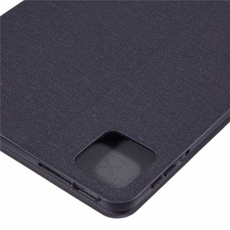 X-LEVEL For Xiaomi Pad 6 / Pad 6 Pro Case Cloth Texture Leather Tablet Cover - Black