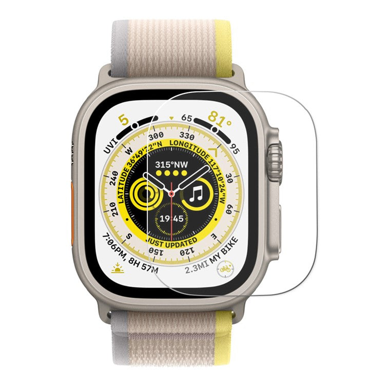 ENKAY HAT PRINCE For Apple Watch Ultra 2 / Ultra 49mm High Aluminium-Silicon Glass Screen Protector 0.2mm 9H HD Screen Film
