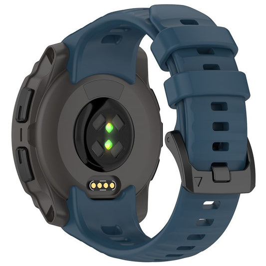 PRAGUS For Garmin Instinct E 40mm Smartwatch Band Breathable Sports Silicone Strap - Blue