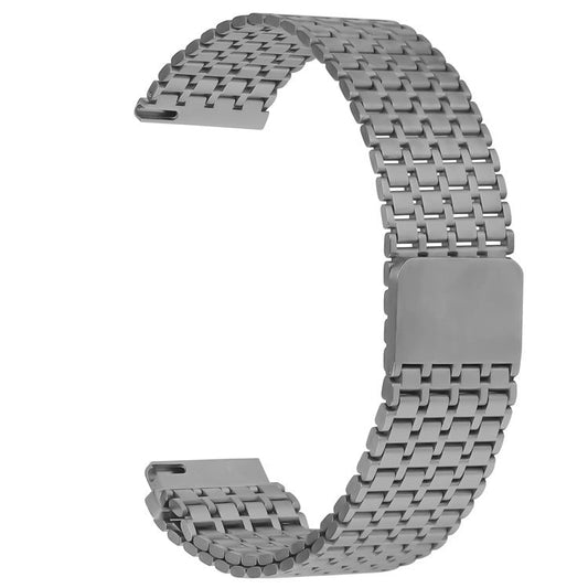 PRAGUS For Huawei Watch GT 3 SE Bands Stainless Steel Magnetic Clasp Watchband Wrist Strap - Titanium