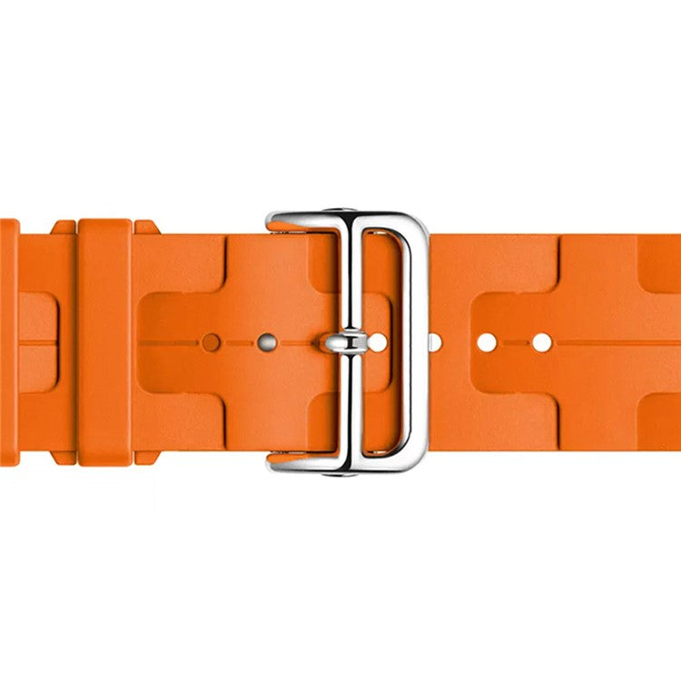 PRAGUS For Huawei Watch GT 4 / GT 3 / GT 2 46mm Waterproof Strap 22mm Liquid Silicone Watch Band - White