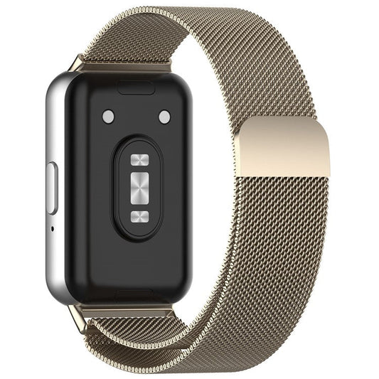 PRAGUS For Samsung Galaxy Fit3 SM-R390 Replacement Wrist Band Magnetic Milanese Watch Strap - Starlight