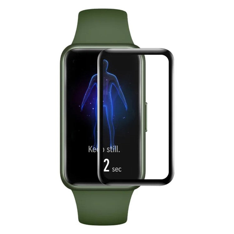 WANLONFENG Screen Protector For Xiaomi Smart Band 9 Active 3D Curved Edge PMMA Soft Film