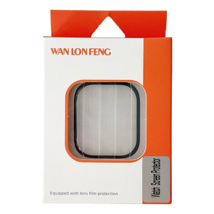 WANLONFENG Screen Protector For Xiaomi Smart Band 9 Active 3D Curved Edge PMMA Soft Film