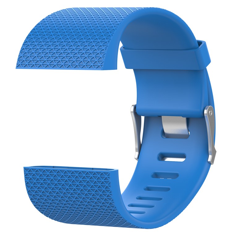 PRAGUS For Fitbit Surge Soft TPE Watch Strap with Installation Tools - Baby Blue, Size: S