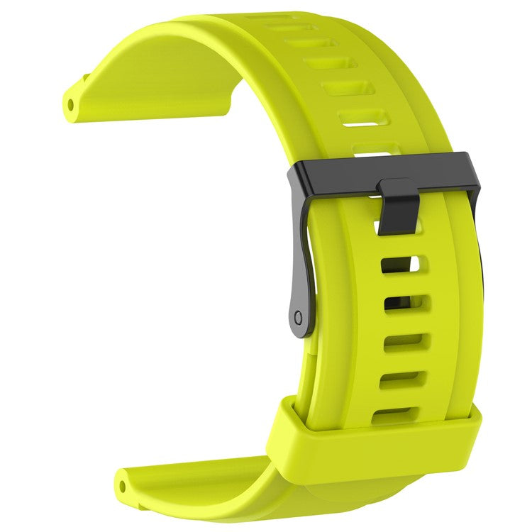 PRAGUS For Silicone Watch Bracelet for Suunto Traverse with Spring Bars and Tool - Green