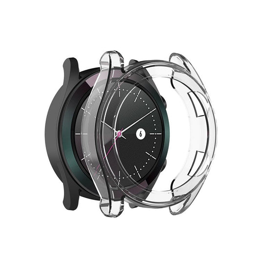 PRAGUS For Soft TPU Cover Bumper Case for Huawei Watch GT 46mm - Transparent