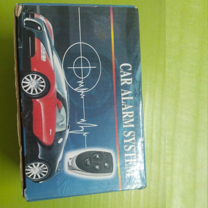 DC 12V Car Security Alarm System with Two Remote Controls