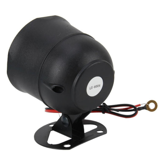 DC 12V Car Security Alarm System with Two Remote Controls