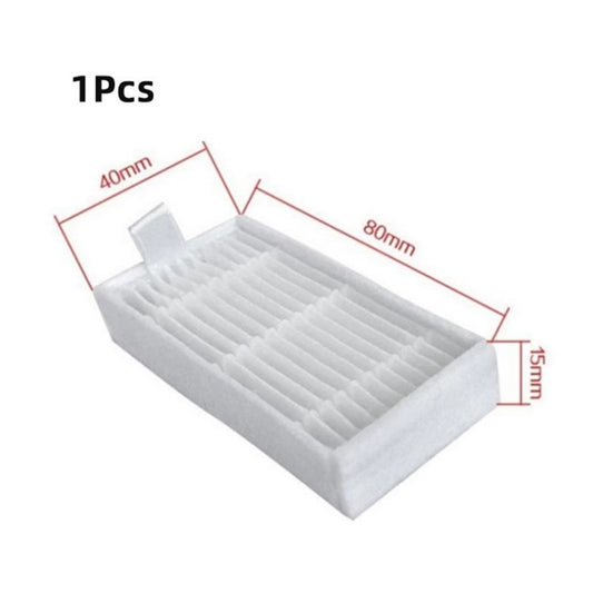 HEPA For CHUWI Ilife V5s Pro V3 V3s V5 Pro V50 V55 X5 Robot Vacuum Dust Filter Side Brush Mop Cleaner Parts Replacement - 1 x HEPA