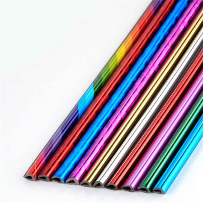 10Pcs Gold Electroplated Flexible PVC Car Air Vent Trim Strips – Interior Accent Accessories