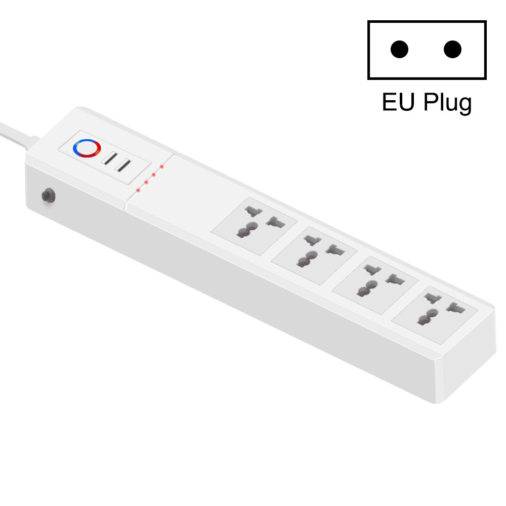 WiFi 16A SM-SO306-M 4 Holes + 2 USB Multi-purpose Smart Power Strip(EU Plug)