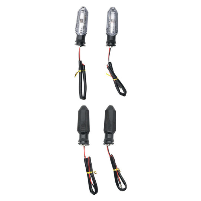 2PCS Clear Motorcycle Turn Signal Indicators for Honda CB125R CBR650R