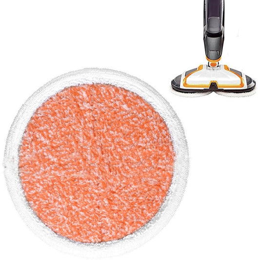 2 PCS Steam Mop Cleaning Replacement Cloth for Bissell 2124/2039A Series(Orange)