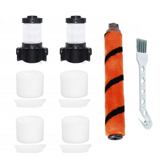 Handheld Vacuum Cleaner Main Brush + Small Brush + Filter + Replacement Sponge For Shark IF100(8 PCS/Set)