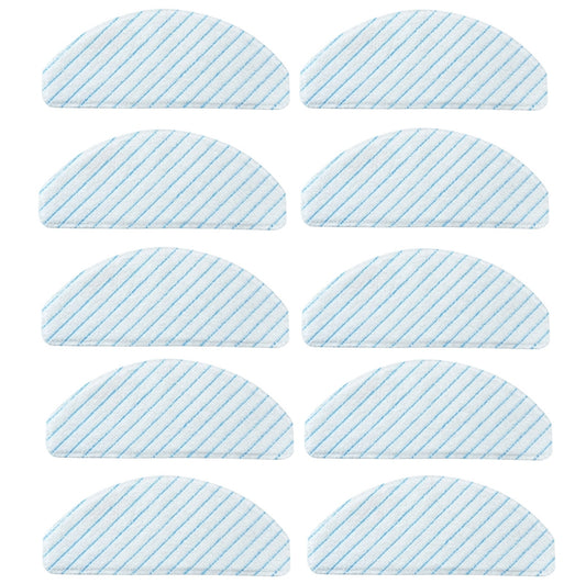 10 PCS Rag Mop Cloths For Ecovacs Deebot T8 Series