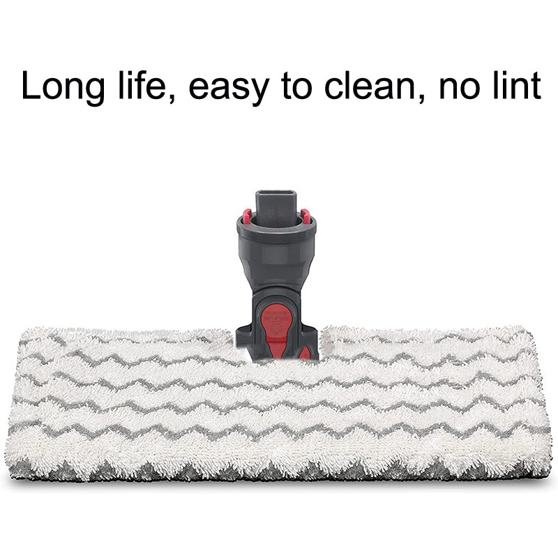 2PCS Steam Mop H Type Wiper For Shark P3 / P5 / P8 / T8 / S3973 / S5003D(Gray Black)