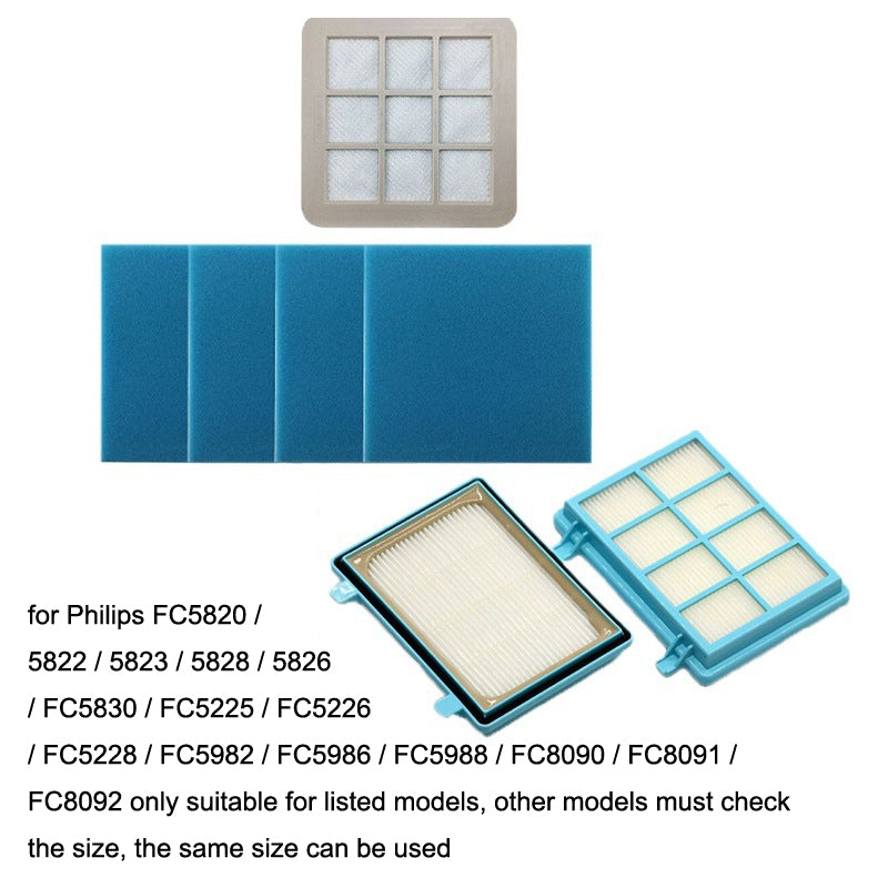 Air Inlet Filter For Philips Vacuum Cleaner FC5823 / FC5826 / FC5830 / FC5832 Accessories