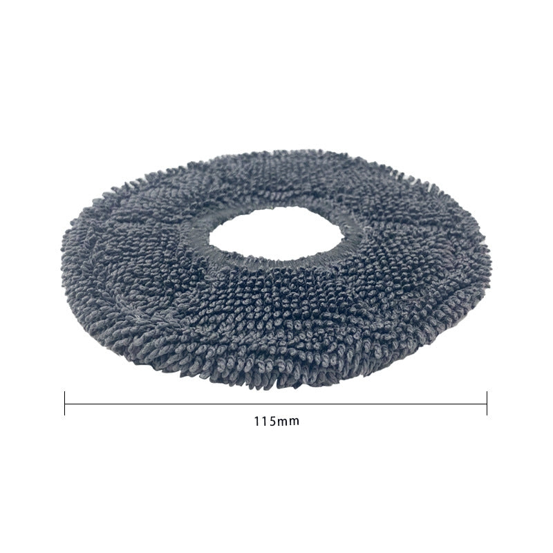 For ECOVACS DEEBOT N9+ 2pcs Robot Vacuum Cleaner Steam Mop Cloth,Style? Gray Rag
