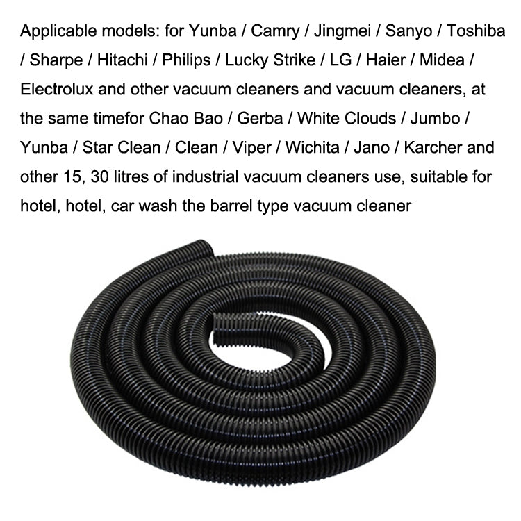 For Philips / Midea FC8260 2pcs Vacuum Cleaner Accessories Threaded Hose